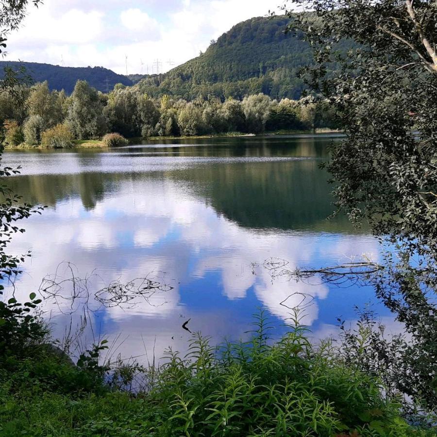 Ferienhaus Am Weserberglandsee Lauenforde Bagian luar foto