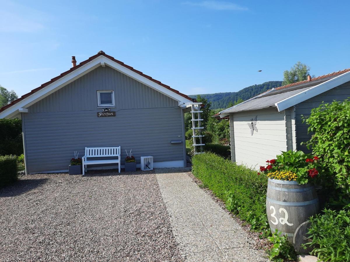 Ferienhaus Am Weserberglandsee Lauenforde Bagian luar foto
